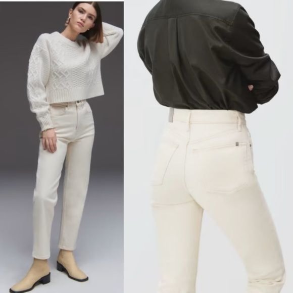 Everlane Denim - EVERLANE The Cheeky Jean size 28 Straight leg High Rise